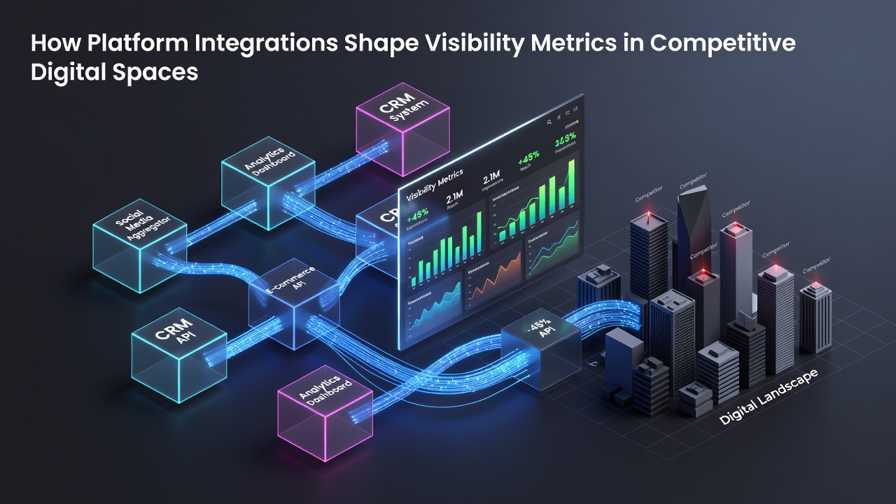 How Platform Integrations Shape Visibility Metrics in Competitive Digital Spaces