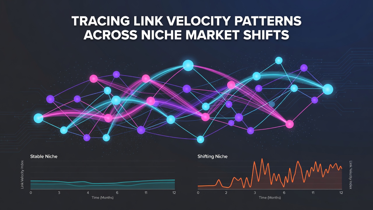 Tracing Link Velocity Patterns Across Niche Market Shifts